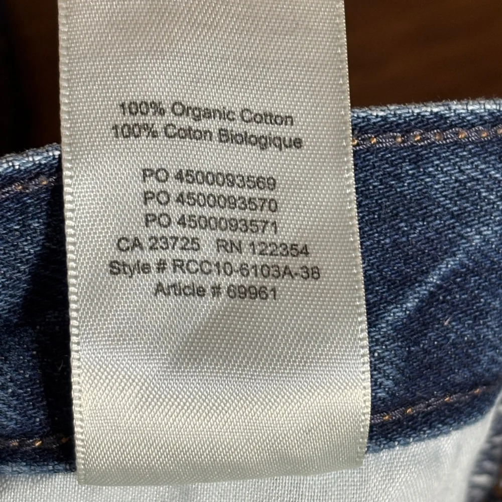 Denim Forum The Ex Boyfriend Jeans Women’s Size 24 Blue Button Fly Aritzia